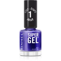 Rimmel Super Gel Gel-Lack für Fingernägel - keine UV/LED Lampe erforderlich Farbton 017 Lacquer Jellyfish 12 ml
