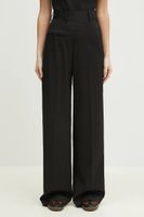 MM6 Maison Margiela pantaloni din lana