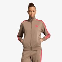Bluza adidas Firebird Track Top Loose Khaki Six/ Power Pink XL