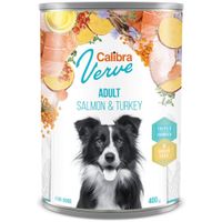 Calibra Dog Verve konzerv GF Adult Salmon & Turkey 400 g