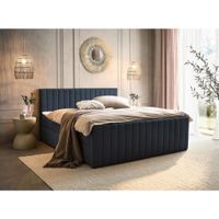 Boxxx AMERICKÁ POSTEĽ, 160/200 cm, antracitová