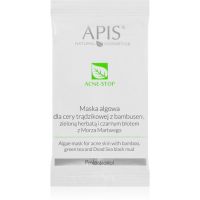 Apis Natural Cosmetics Acne-Stop Professional čistilna in mehčalna maska za mastno k aknam nagnjeno kožo 20 g