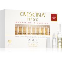 Crescina Transdermic 200 Re-Growth nega za spodbujanje rasti in proti izpadanju las za moške 20x3,5 ml