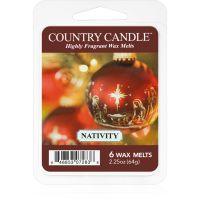Country Candle Nativity κερί για αρωματική λάμπα 64 γρ