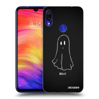 Silikónový čierny obal pre Xiaomi Redmi Note 7 - Ghost 2