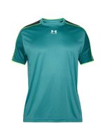 UNDER ARMOUR Tehnička sportska majica 'Challenger'  tirkiz / neonsko žuta / crna