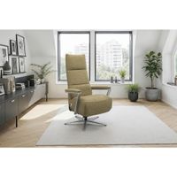 Sit & More RELAXAČNÉ KRESLO, textil, olivovozelená