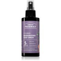 Green Pharmacy Foot Care Cooling Deodorizing Foot Spray Deodorant für Füße 150 ml