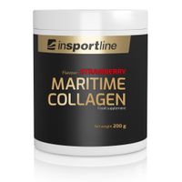 Mořský kolagen inSPORTline MaritimeCollagen 200 g jahoda