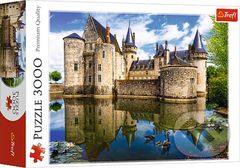Zámok v Sully-sur-Loire, Francúzsko - puzzle z kategorie Města a stavby