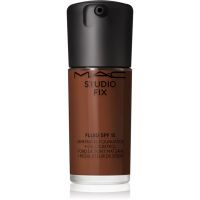 MAC Cosmetics Studio Fix Fluid SPF 15 24HR Matte Foundation + Oil Control mattító alapozó SPF 15 árnyalat NW55 30 ml