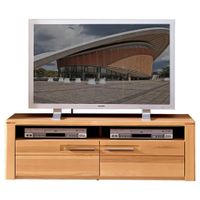 Livetastic KOMODA POD TELEVIZI, jádrový buk, barvy buku, 130/40/45 cm