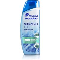 Head & Shoulders Deep Cleanse Sub Zero Feel vlažilni šampon proti prhljaju 300 ml