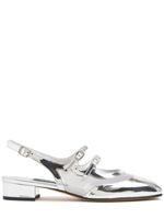 20mm Peche Night Leather & Mesh Heels