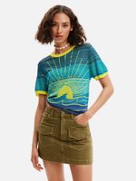 Desigual Sun Majica plava