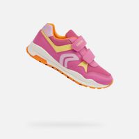 Pink Girls' Sneakers Geox Pavel - Girls