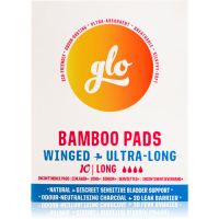 FLO GLO Bamboo Pads превръзки при инконтиненция с крилца Long 10 бр.