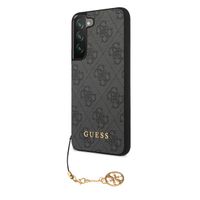 Ovitek GUESS 4G z obeskom Samsung Galaxy S23+ 5G siv