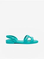 Tyrkysové dámske sandálky Melissa Tube Sandal + Jeremy Scott