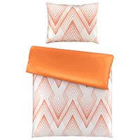 Novel OBOJSTRANNÁ POSTEĽNÁ BIELIZEŇ, satén, terakotová, 140/200 cm