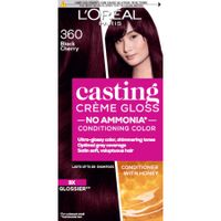 L’Oréal Paris barva za lase - Casting Crème Gloss Hair Color - 360 Black Cherry