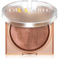 Huda Beauty Glo Wish Soft Radiance Mini kompakt bronz púder árnyalat 04 - Deep Tan 3 g