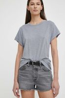 Levi's šortky dámske rifľové 501® ORIGINAL