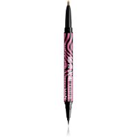 NYX Professional Makeup Beetlejuice Pinstripe Duo Liner очна линия 2 в 1 цвят 01 Pink Chrome 0,5 мл.