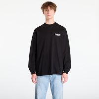 T-shirt Carhartt WIP L/S Schooling Mockneck T-Shirt UNISEX Black/ Wax S