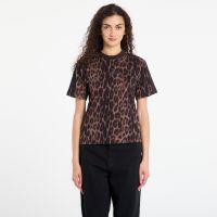T-shirt adidas Seasonal Essentials Leopard Print T-Shirt with 3-Stripes Multicolor/ Earth Strata M