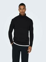 ONLY & SONS Al Pullover Schwarz