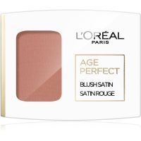 L’Oréal Paris Age Perfect Blush Satin rdečilo odtenek 107 Hazelnut 5 g