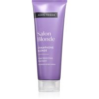 John Frieda Salon Blonde Tone Perfecting Treatment Tönungscreme für eine leuchtendere Haarfarbe Farbton Sparkling Wine 120 ml
