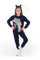 Denokids Glitter Koala Girl's Winter Tracksuit Set