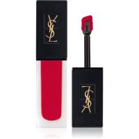 Yves Saint Laurent Tatouage Couture Velvet Cream visoko pigmentirana kremasta šminka z mat učinkom odtenek 208 Rouge Faction 6 ml