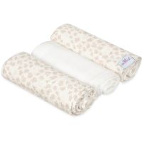 Babymatex Muslin Design plienka Flowers 3 ks