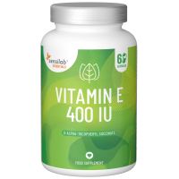 Essentials Vitamin E 400 IE hochdosiert, vegan, 60 Kapseln