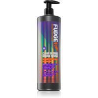 Fudge Clean Blonde Damage Rewind ljubičasti šampon za toniranje za plavu i kosu s pramenovima 1000 ml