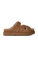 UGG Semišové šľapky UGG W Greenport Cross Strap Slide