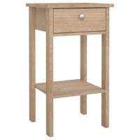 MID.YOU NOČNÝ STOLÍK, farba duba, 40/70,1/34,2 cm