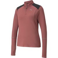 Puma RUN WINTERIZED 1/2 ZIP W Дамска блуза, розово, размер