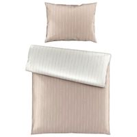 Dieter Knoll OBOJSTRANNÁ POSTEĽNÁ BIELIZEŇ, satén, béžová, 140/220 cm
