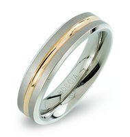 Boccia Titanium Snubný titánový prsteň 0144-02 54 mm