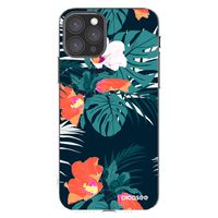 Silikónový prehľadný obal pre Apple iPhone 11 Pro - Monstera Color