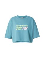 new balance Majica  cijan plava / limeta zelena / roza