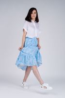 Tommy Hilfiger Skirt - RAELIN SKIRT blue