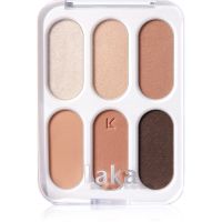 Laka Forever6 Eye Palette Lidschattenpalette Farbton 04 Tan Peach 7 g