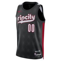 Nike Dri-FIT NBA Scoot Henderson Portland Trail Blazers 2024/25 City Edition Swingman Jersey - Pánske - Dres Nike - Čierne - FQ4357-010 - Veľkosť: S