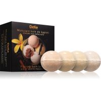 Delia Cosmetics Fizzing Bath Bombs Winter Mix zestaw upominkowy do kąpieli 4x100 g