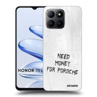 Silikónový čierny obal pre Honor 70 Lite - White Fuel